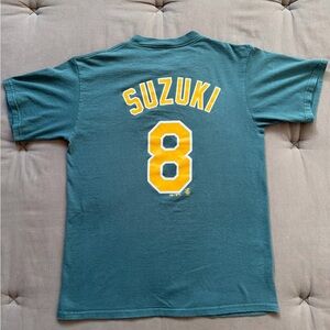 OAKLAND A’s Kurt Suzuki Majestic Shirt Size Large